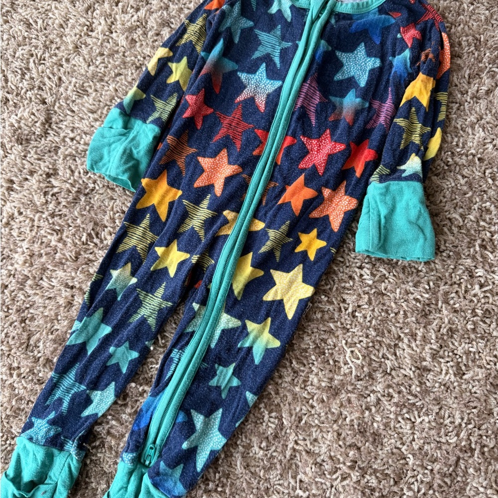 little Sleepies Star Print zippy 0-3mo